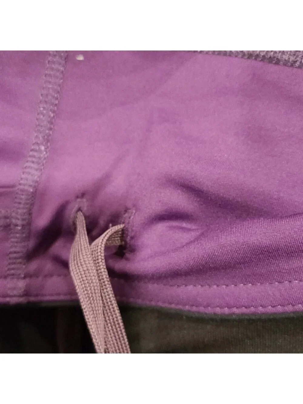 Lululemon blk/purple lux front/luon back l…